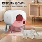 Smart Self-Cleaning Cat Litter Box