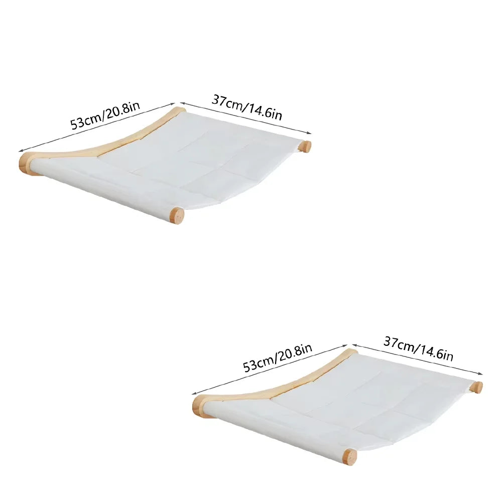 Wall-Mounted Cat Hammock Set