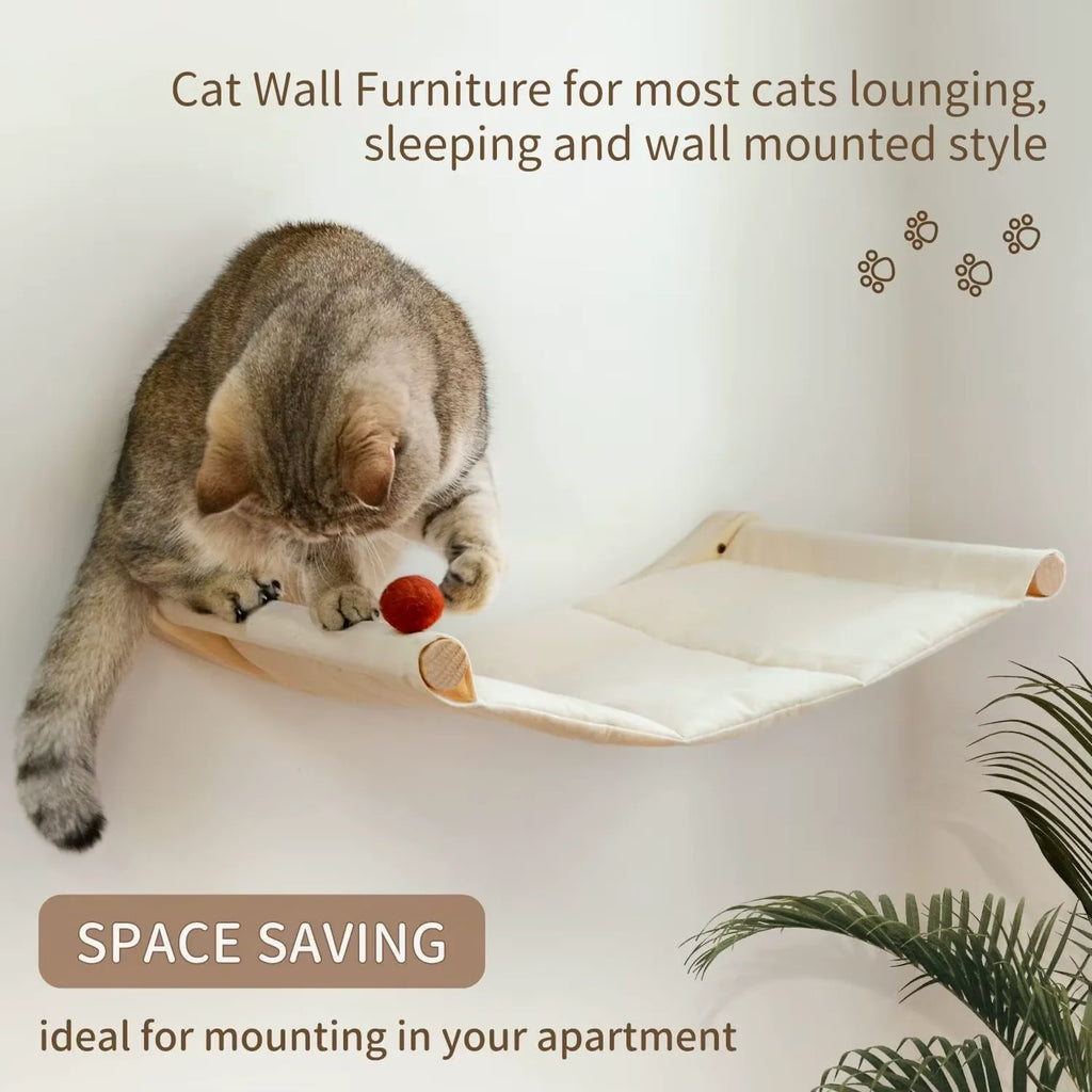 Wall-Mounted Cat Hammock Set