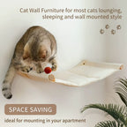 Wall-Mounted Cat Hammock Set
