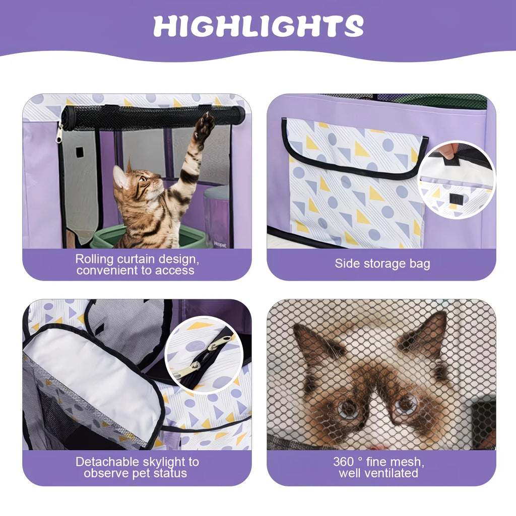 Portable, Fashionable, Foldable Pet House