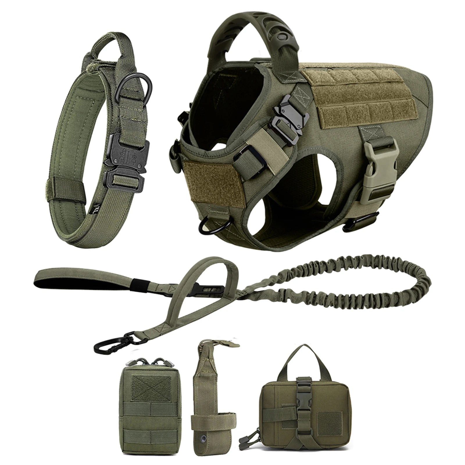 Large Dog Harness and Leash for Training, Walking