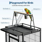 Extra Large Bird Cage with Rolling Stand
