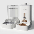 Gravity Cat Feeder and Water Bowl Set.