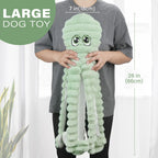 Octopus Design Pet Grinding Teeth Squeaky Toy