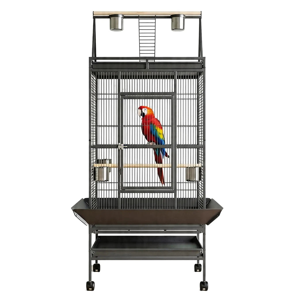 Extra Large Bird Cage with Rolling Stand