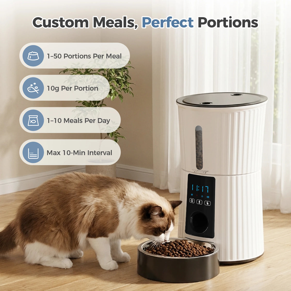 WiFi  Programmable Pet Feeder