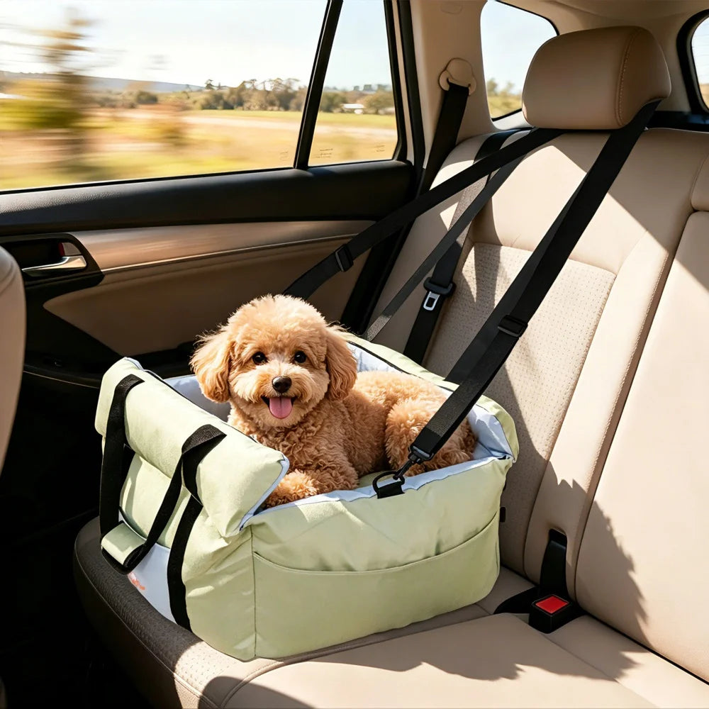 Dog Booster Seat with Safety Belt