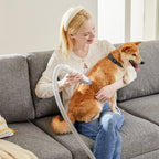 Professional Pet Grooming Vacuum Kit 3 Suction Modes