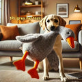 Soft Duck Plush Toy for Cats, Dogs, Anxiety