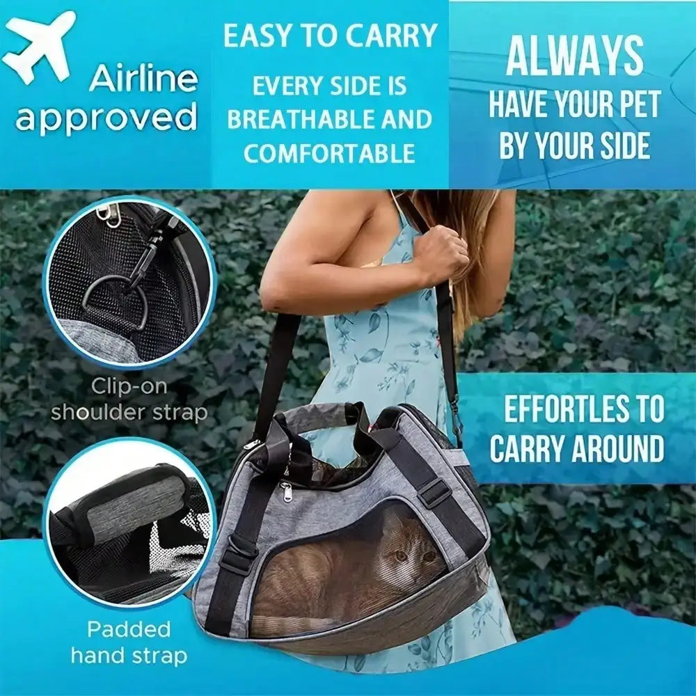 Pet Travel Carriers Collapsible