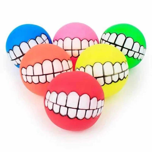 1 pc Rubber Dog Chew Toys Squeaky