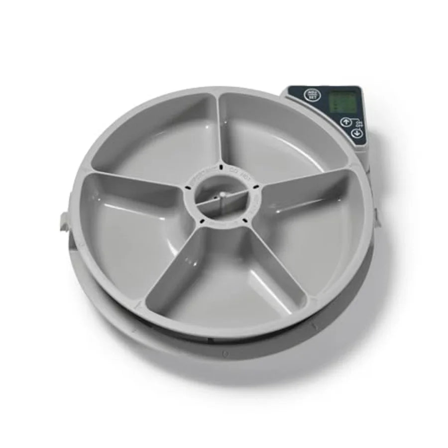Automatic, Digital Pet Feeder with Timer-Controlled