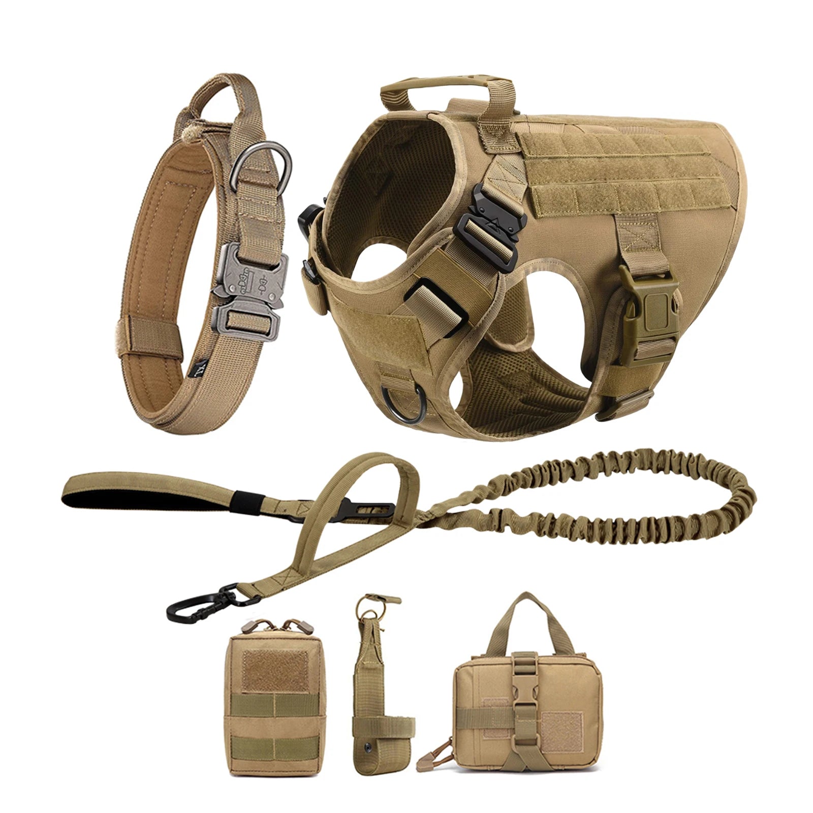 German Shepherd Training  Harness Collar Leash