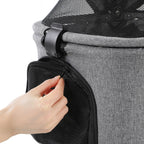 3-in-1 Pet Stroller with Removable Carrier