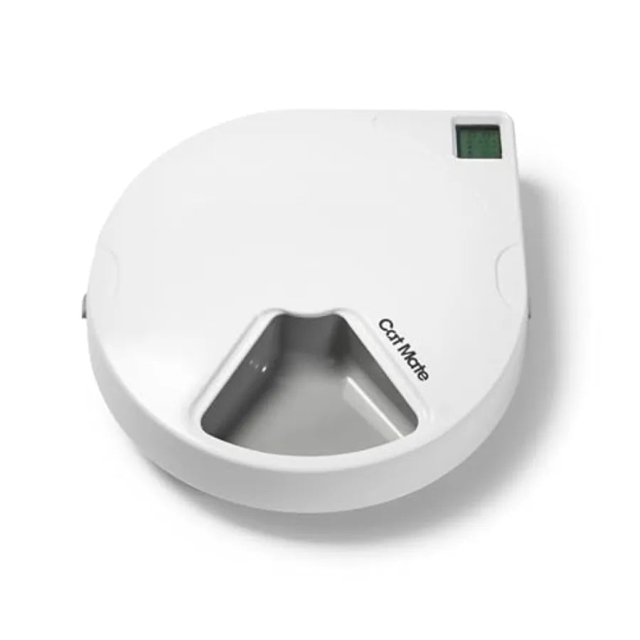 Automatic, Digital Pet Feeder with Timer-Controlled
