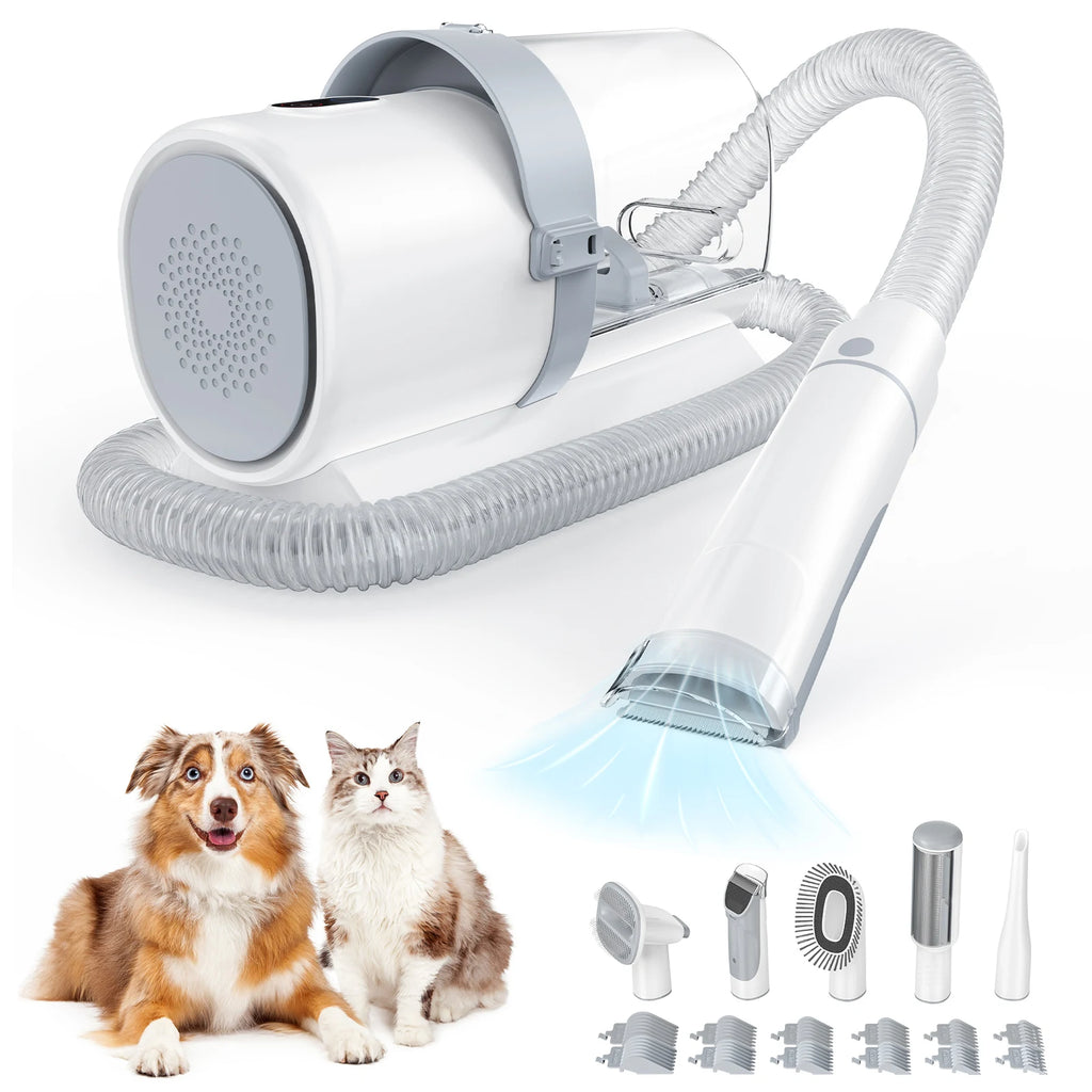 Professional Pet Grooming Vacuum Kit 3 Suction Modes
