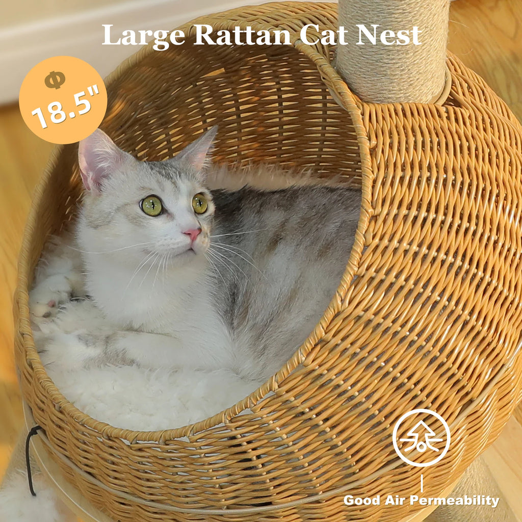 Dinosaur Cat Tree Scratching Post