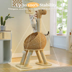 Dinosaur Cat Tree Scratching Post