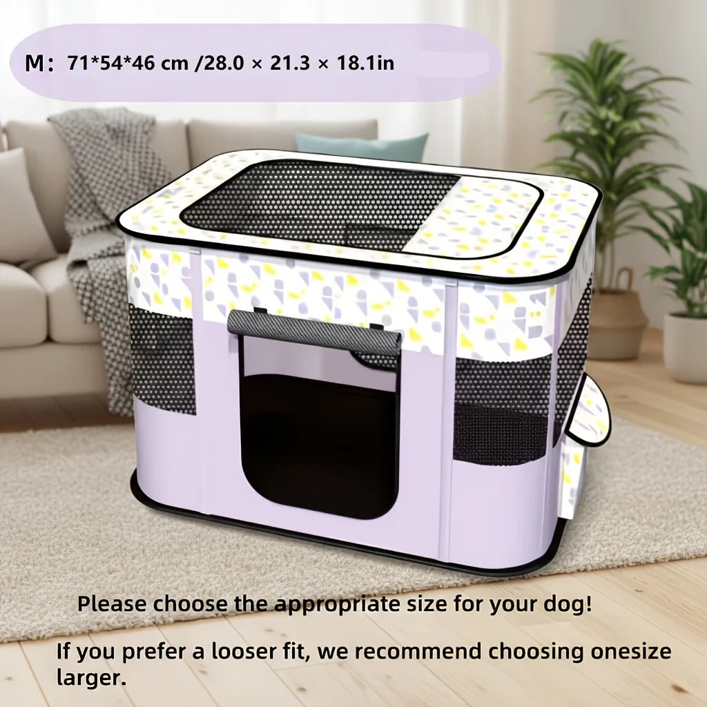 Portable, Fashionable, Foldable Pet House