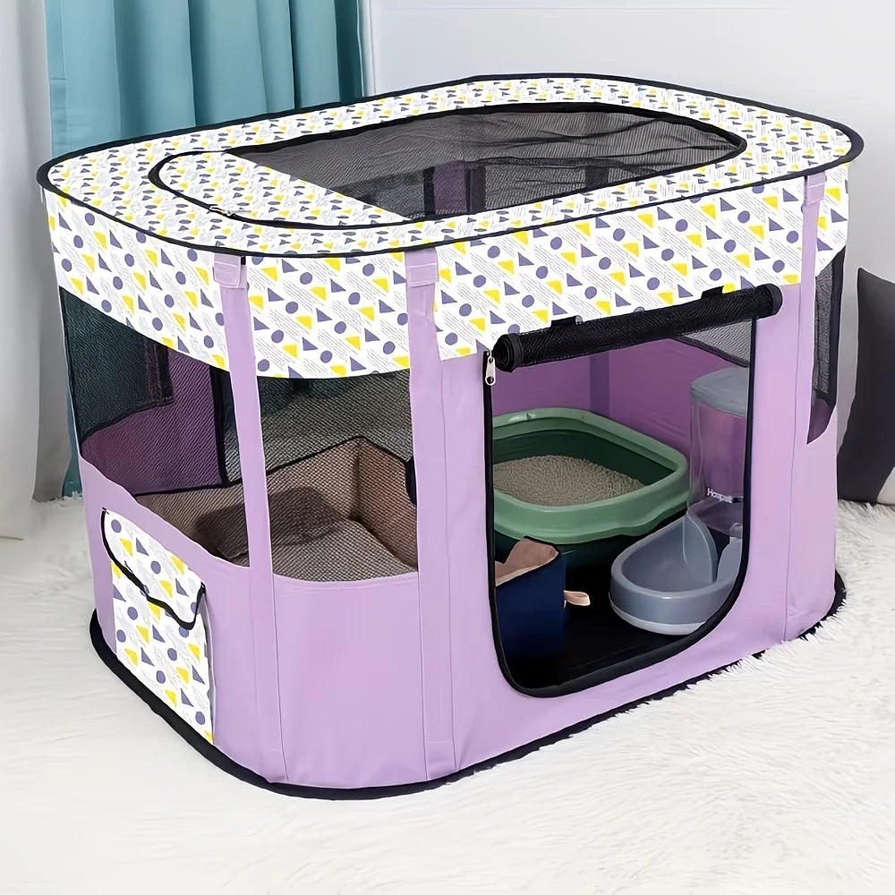 Portable, Fashionable, Foldable Pet House