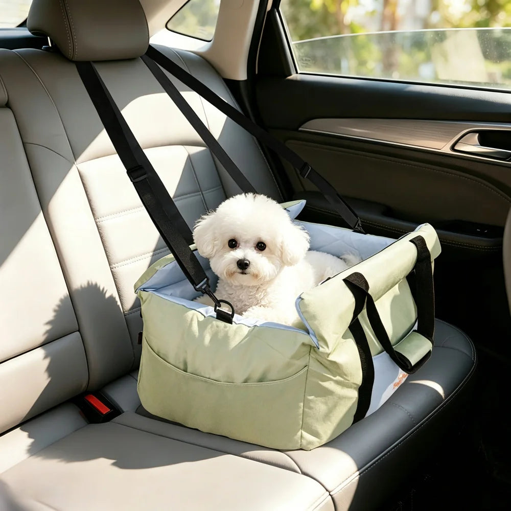 Dog Booster Seat with Safety Belt