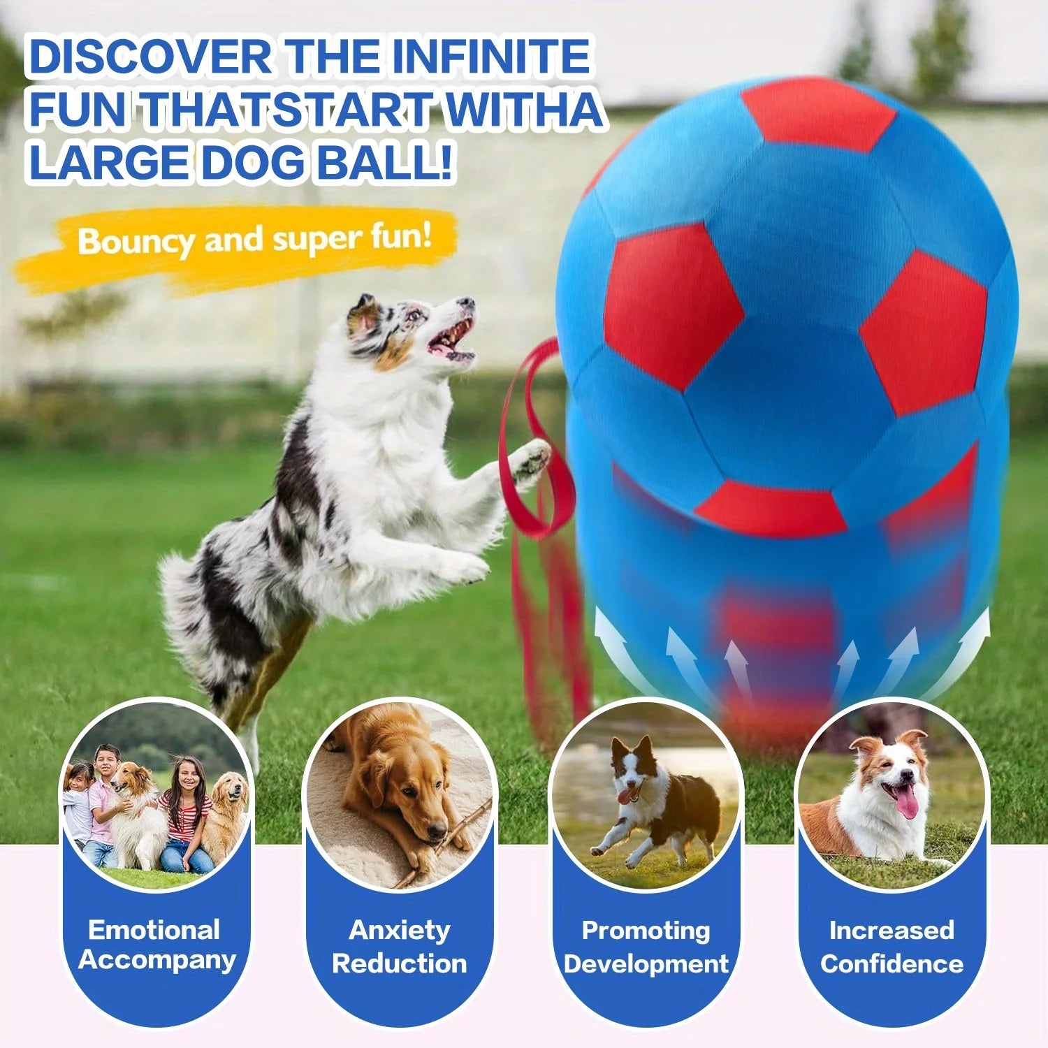 Dogs, Horses, Ball with Explosion-Proof Cover