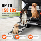 Foldable-Portable Pet Steps for SUV and Truck