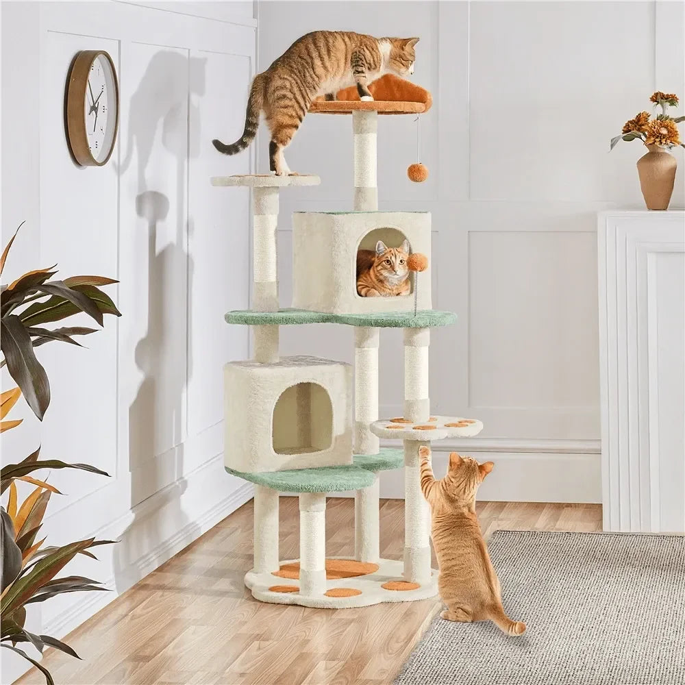 58 Tall Cat Apartment With Platforms