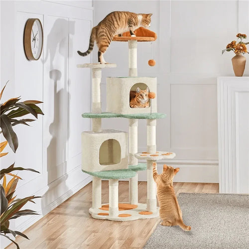 58 Tall Cat Apartment With Platforms