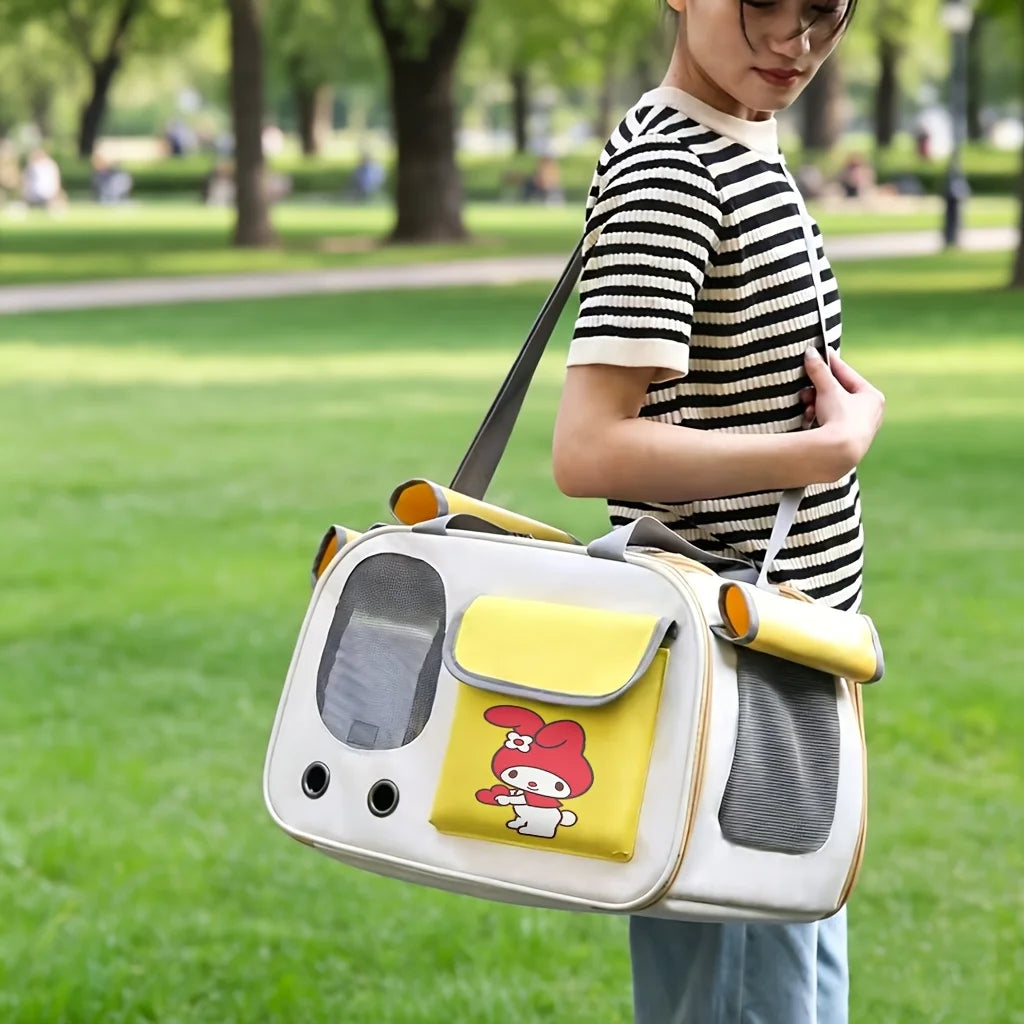 Melody Themed Backpack for Small Dogs & Cats