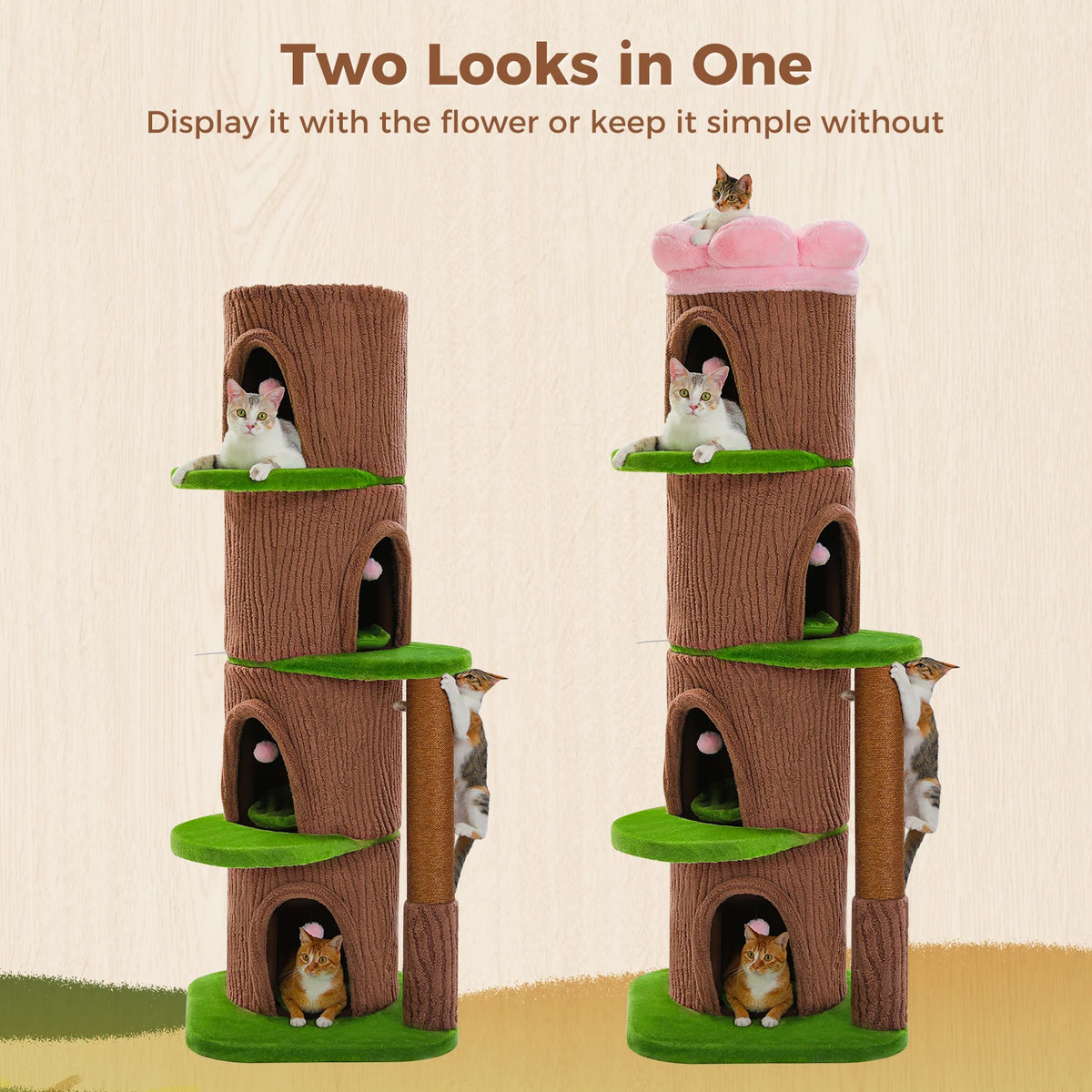Large Cat Tower for Indoor