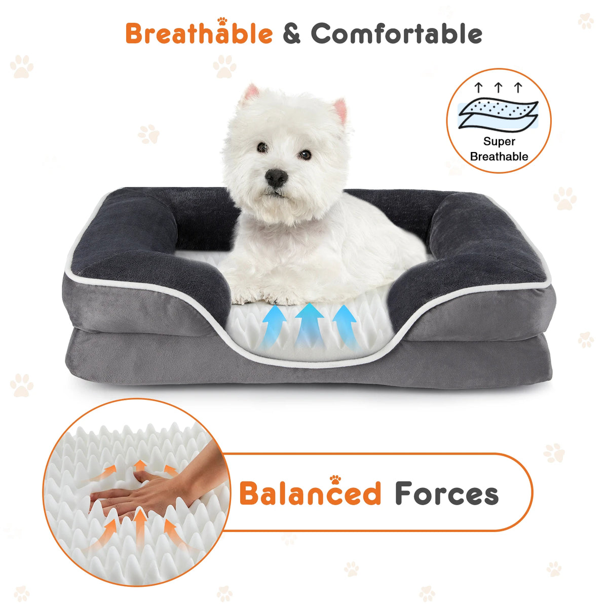 Washable Orthopedic Pet Sofa