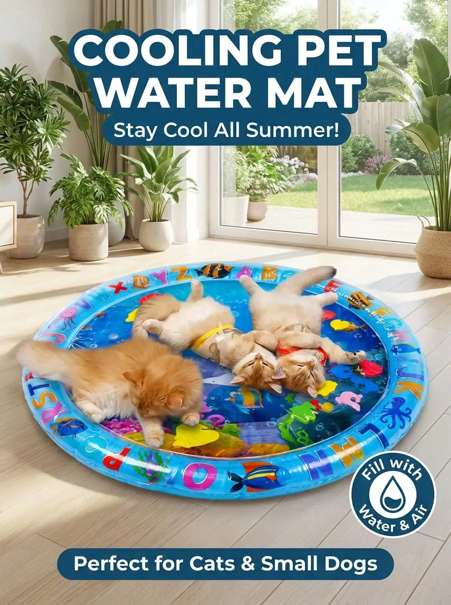 Inflatable Water Filled Pet Cooling Play Mat