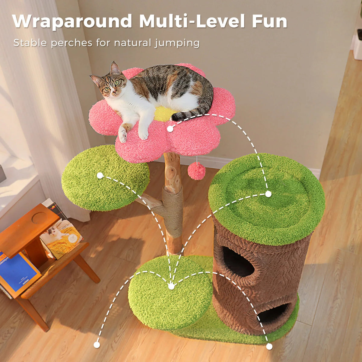 Large Cat Tower for Indoor