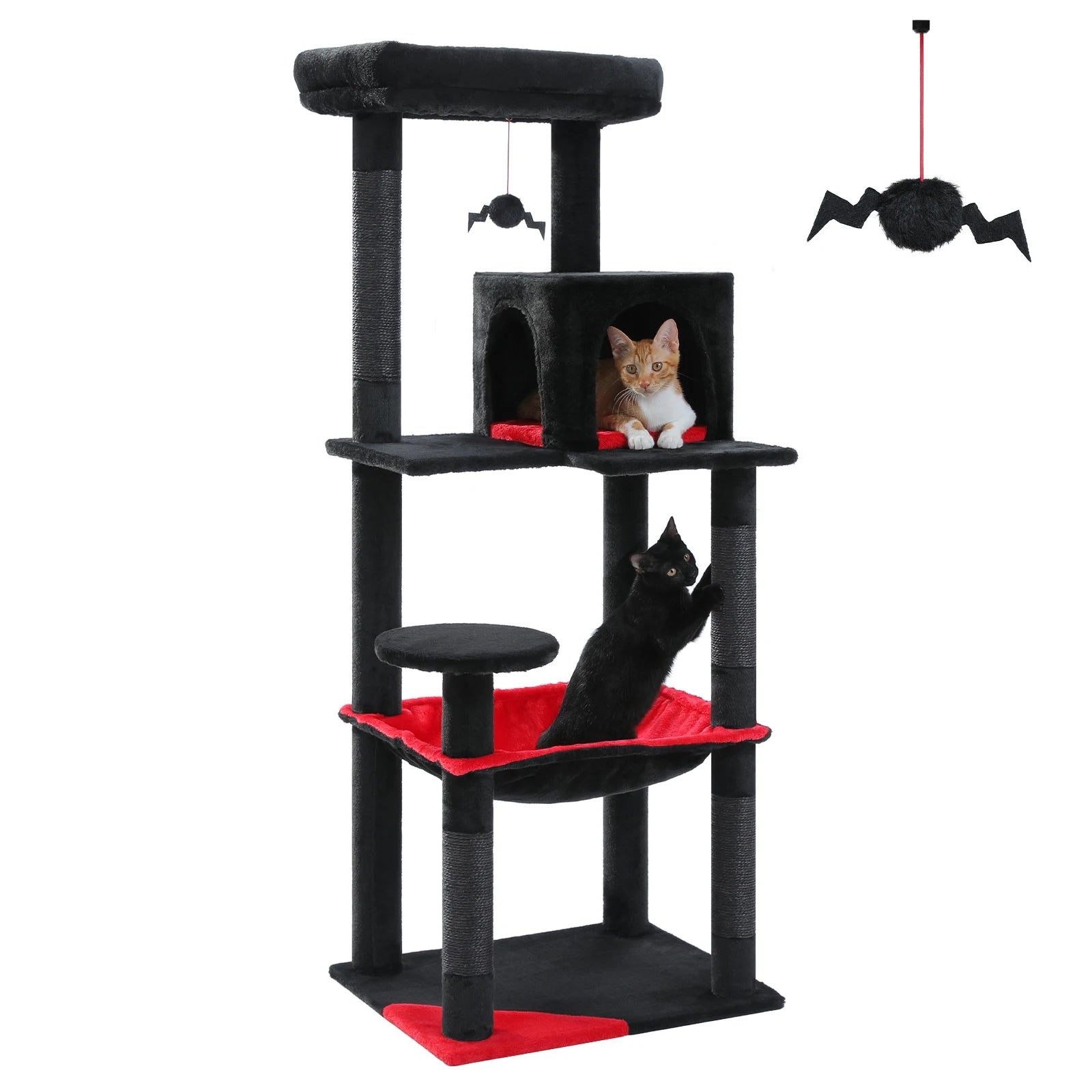 Cat Tree with Large Hammock
