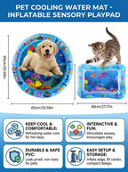 Inflatable Water Filled Pet Cooling Play Mat