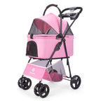 3-in-1 Pet Stroller with Removable Carrier