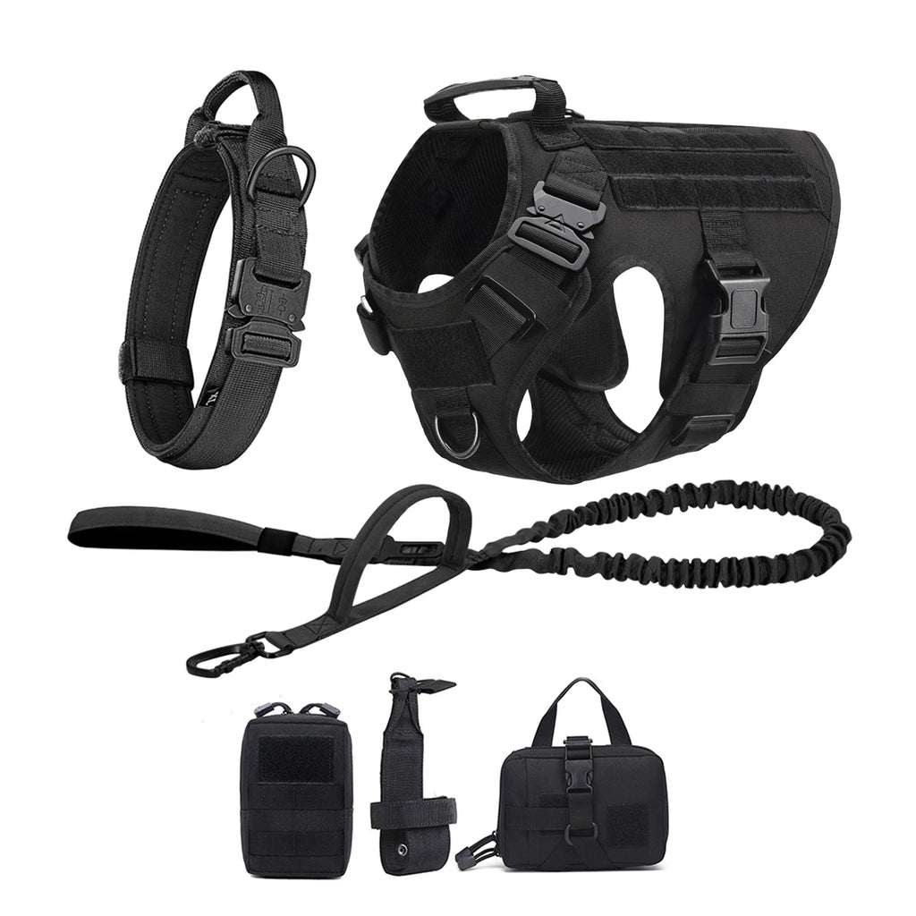 German Shepherd Training  Harness Collar Leash