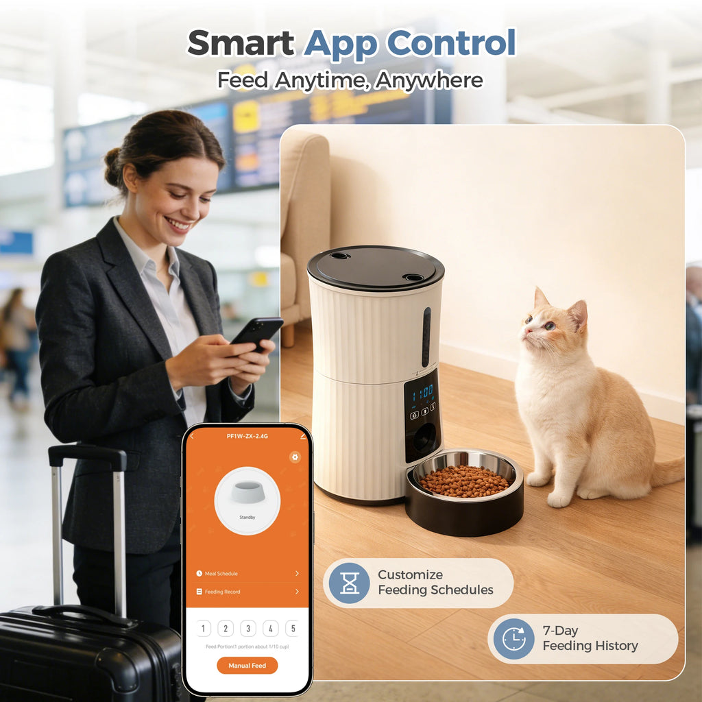 WiFi  Programmable Pet Feeder