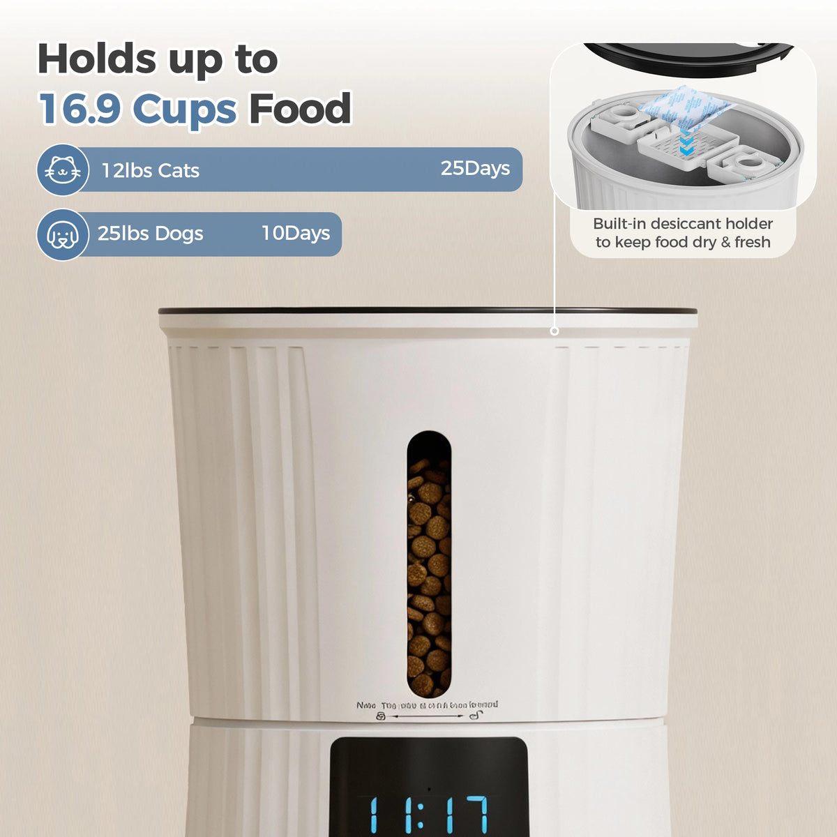 WiFi  Programmable Pet Feeder