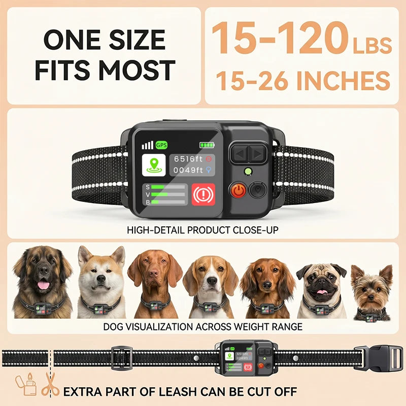 Rechargeable Smart Pet Electronic Training Collar