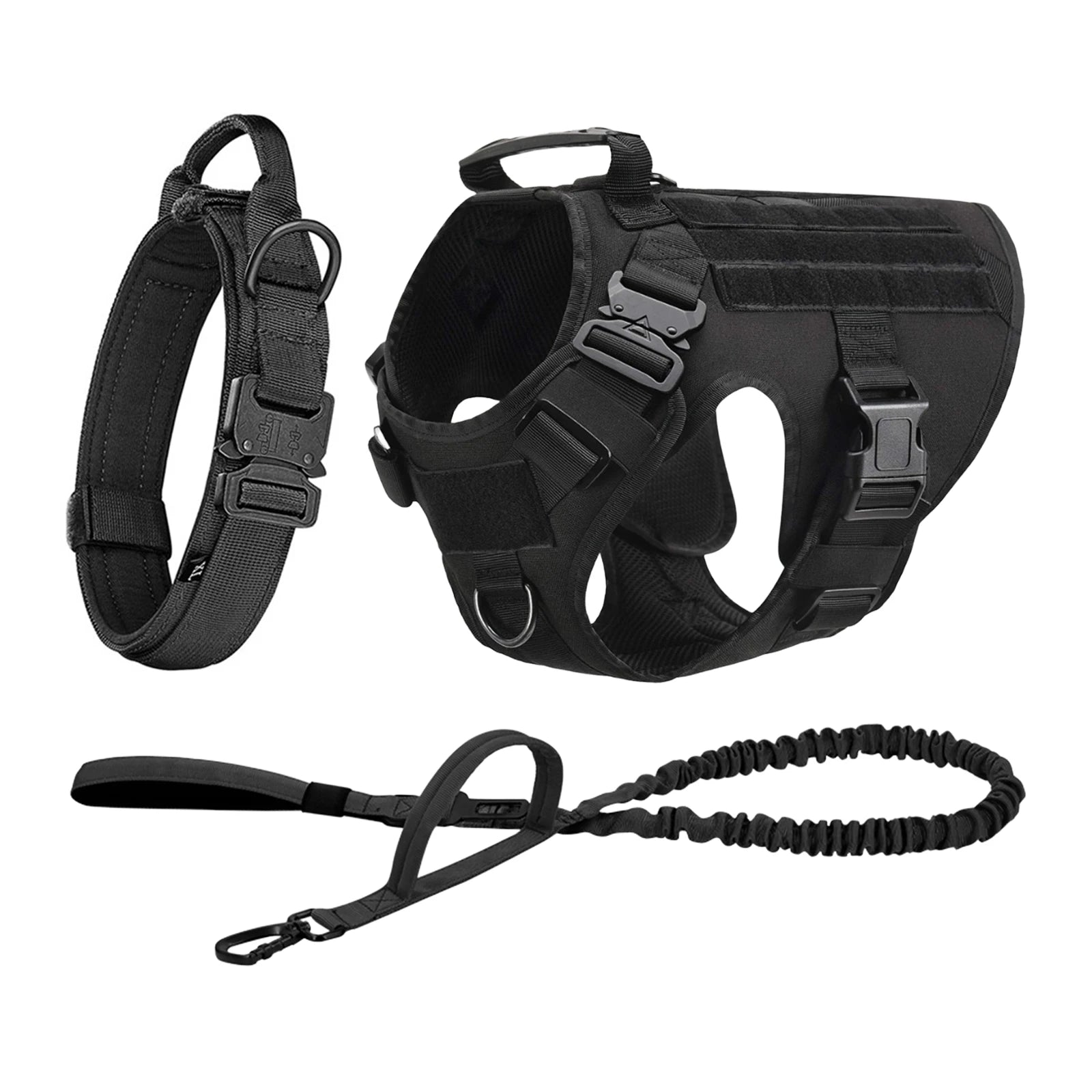 German Shepherd Training  Harness Collar Leash