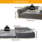 Orthopaedic and Foldable Human Dog Bed