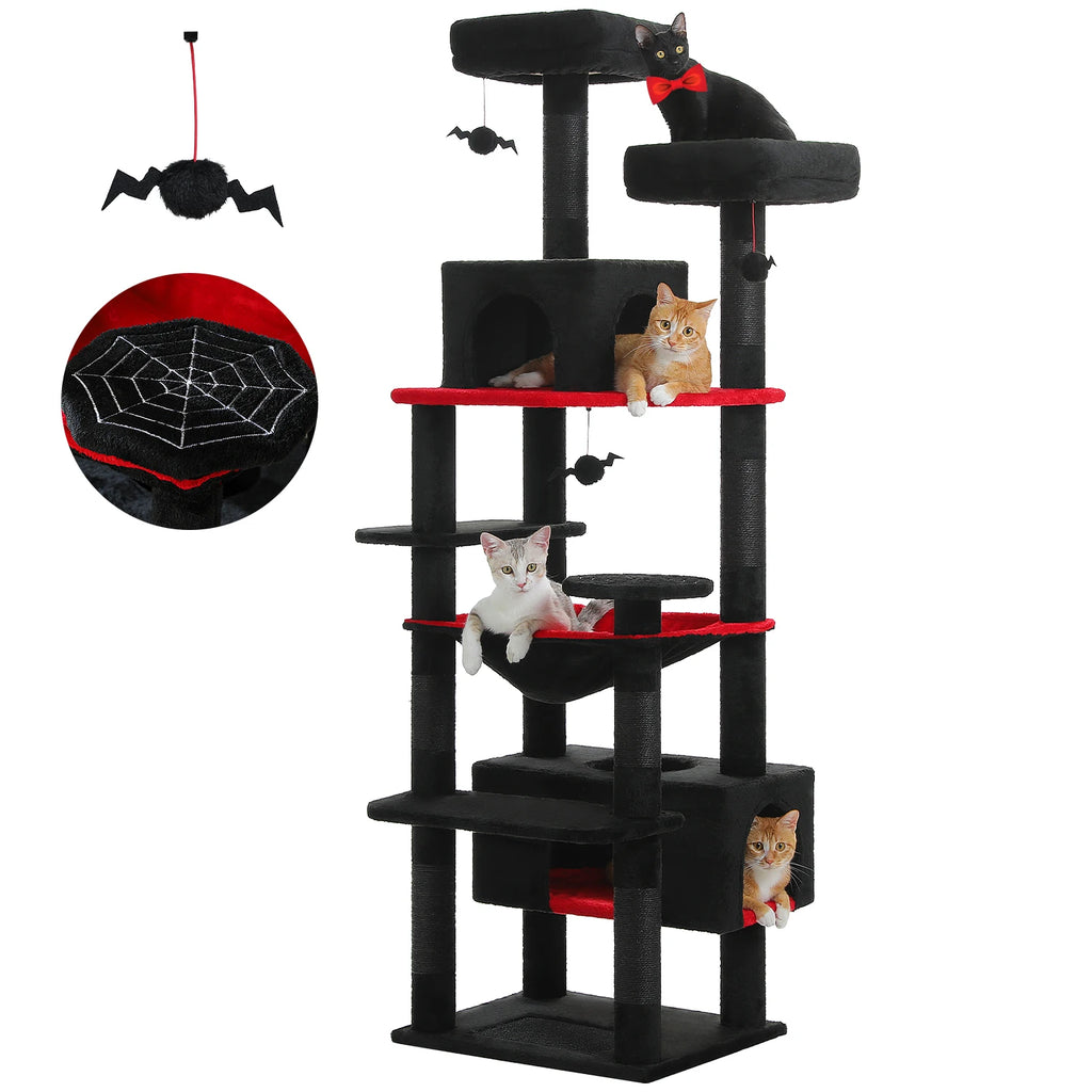 Cat Tower for Indoor With Scratching Posts