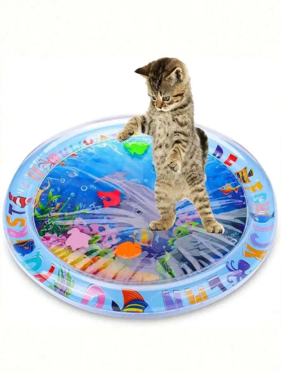 Cats, Dogs Inflatable Cooling Water Play Mat