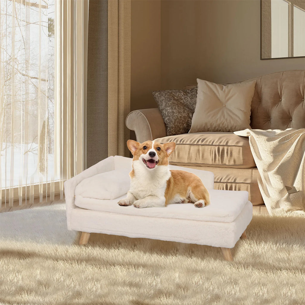 Elevated, Waterproof, Wooden Legged, Pet Sofa