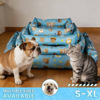 Summer Pet Cooling Bed, Waterproof & Scratch-Resistant