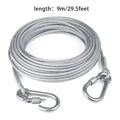 Double-headed Dog Leash with metal buckle