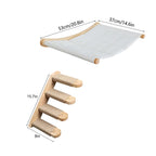 Wall-Mounted Cat Hammock Set